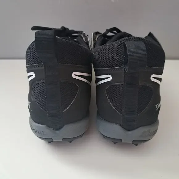 Nike Alpha Menace 3 Shark Football Black Cleats Men's 11 - Picture 4 of 8